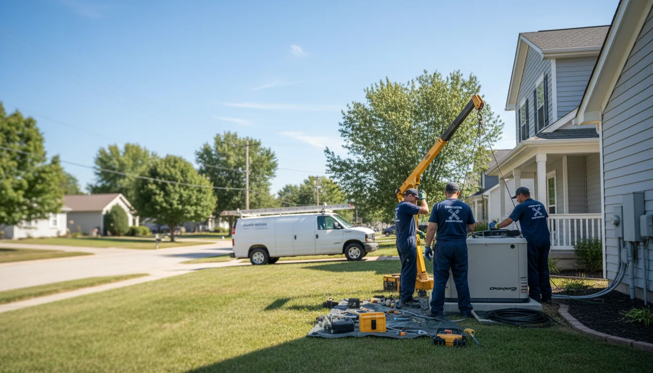 Generator Installation in Huntsville, TX near me